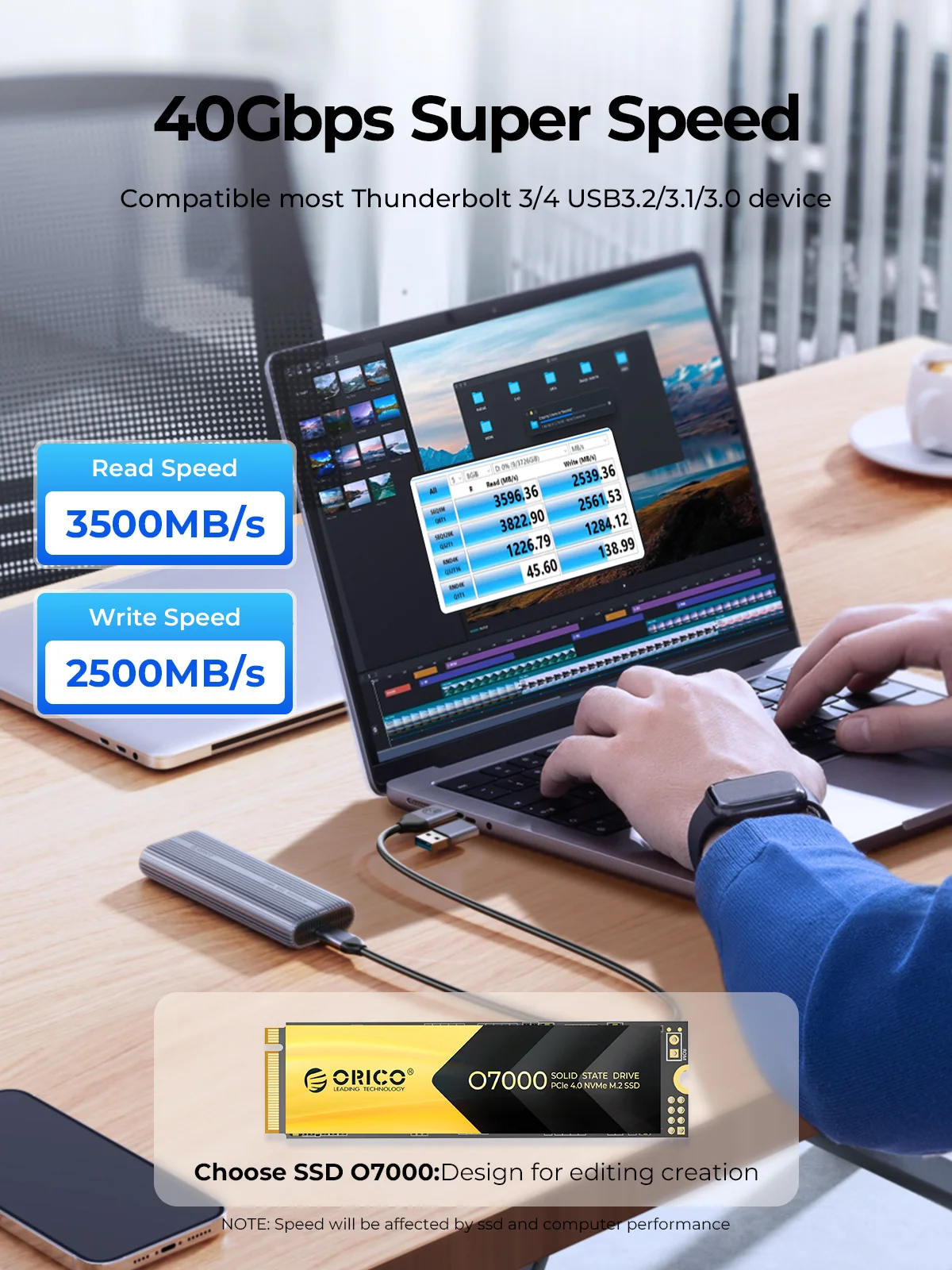 ORICO 40Gbps M.2 NVMe SSD 인클로저 - 8Tb M2 Nvme Ssd 리뷰 및 가격
